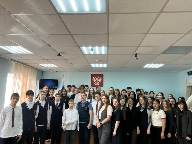 Школьники в городском суде: погружение в мир правосудия!.