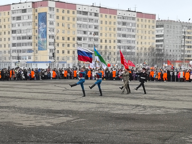 Участие в параде, посвященном 80-летию Победы, стало для юнармейцев школы незабываемым событием..