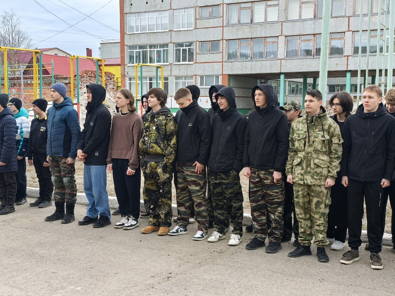 Пятидневные учебные сборы для юношей 10 классов.
