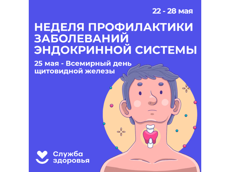 Неделя профилактики заболеваний эндокринной системы..