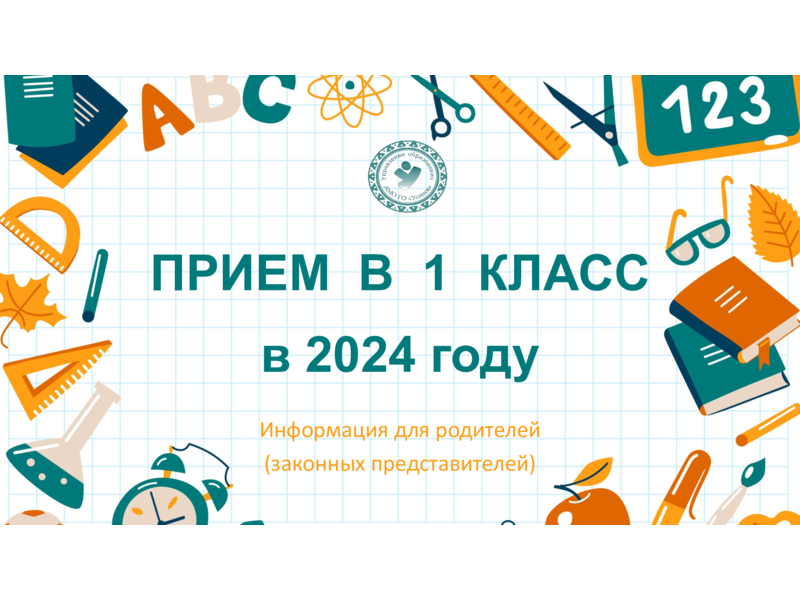 Алгоритм действий при поступлении в 1 класс (Слайды).